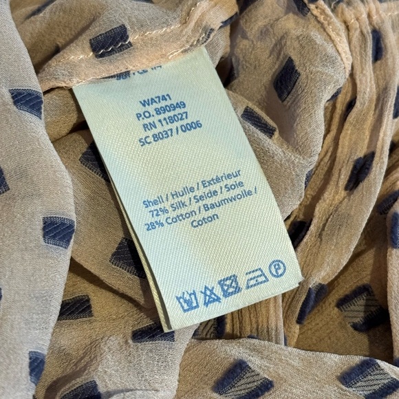 Boden Sheer Silk and Cotton Blend Blouse - Picture 7 of 7